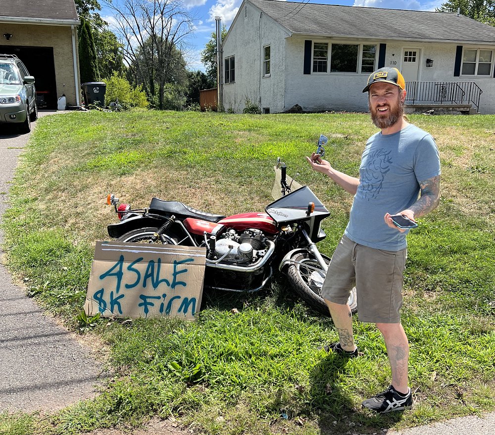 used motorcycle for sale for a high price