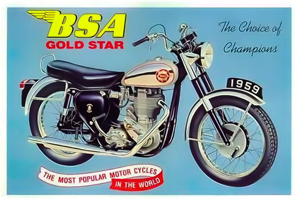 1959 BSA Gold Star