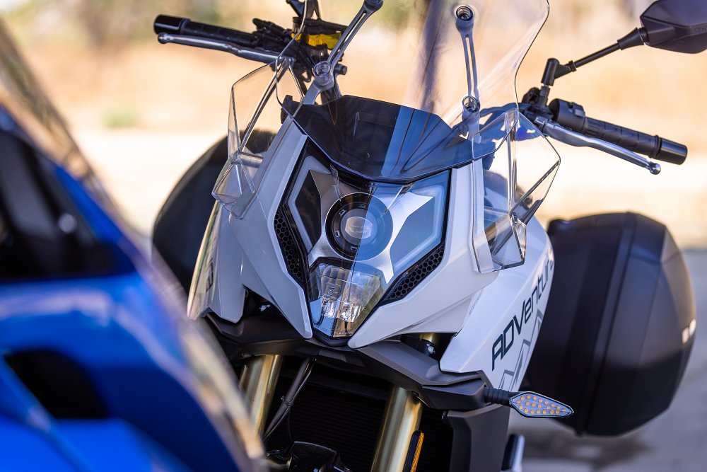 CFMOTO 650 ADVentura headlight.