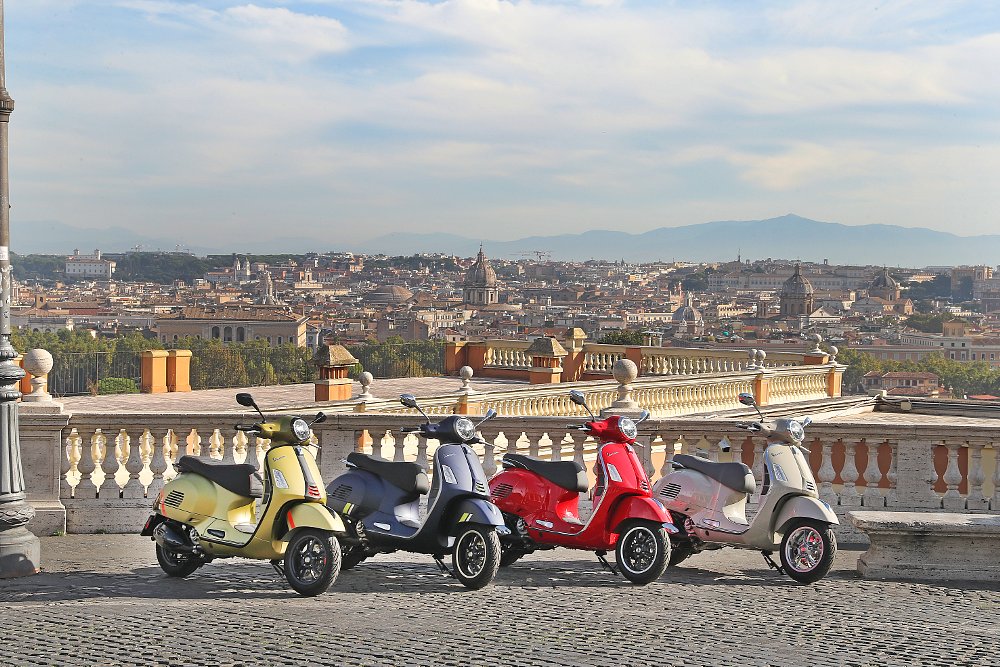 Vespa GTS lineup