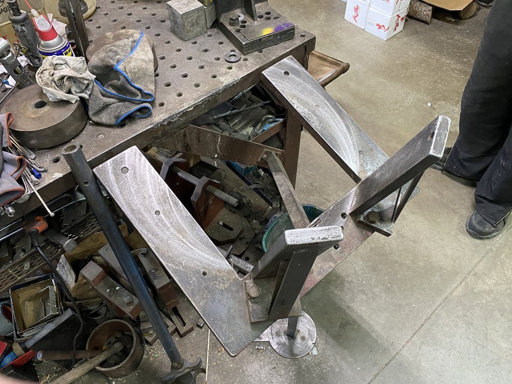 David's wheel bracket. 