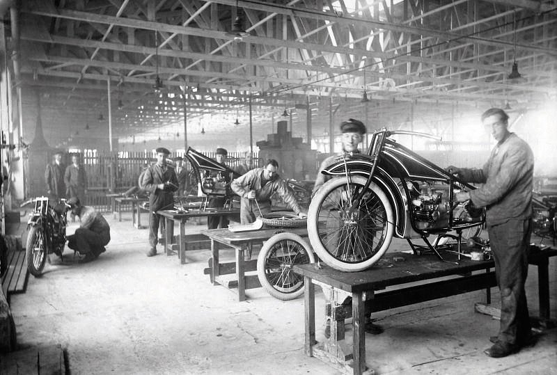 Early BMW factory