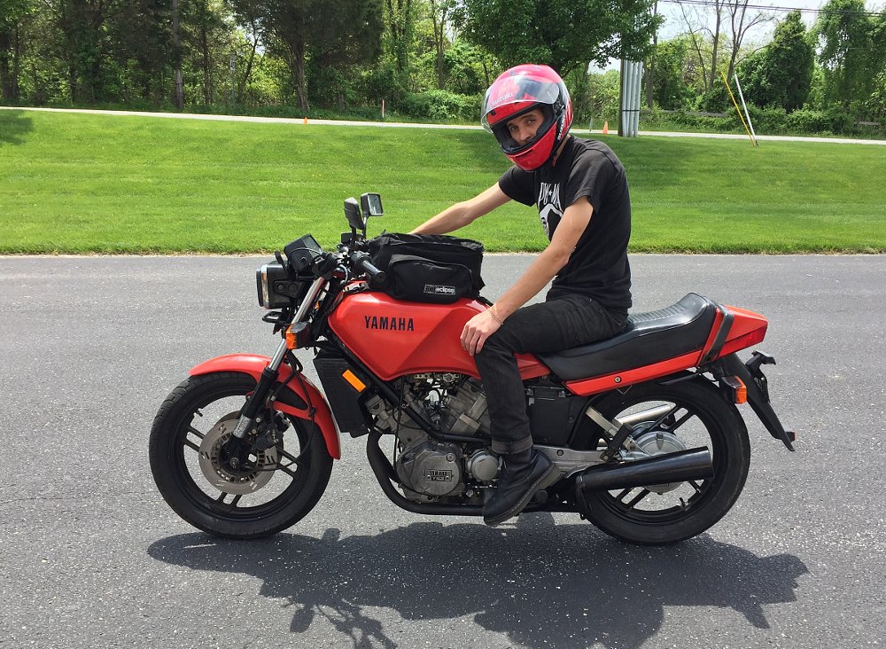 author at a younger age on the Vision