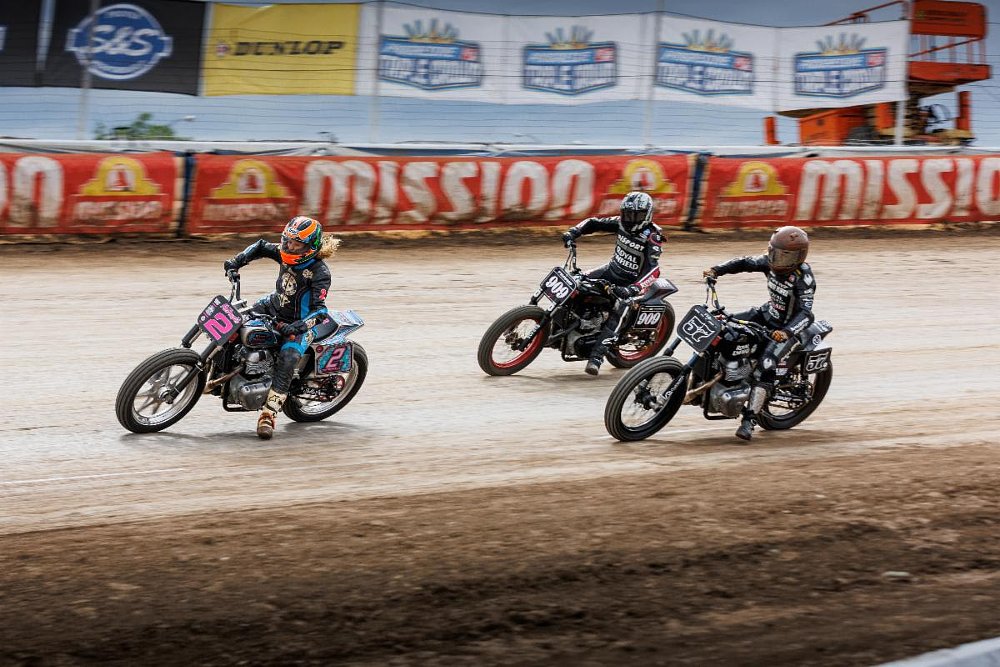 BTR competitors in flat-track racing