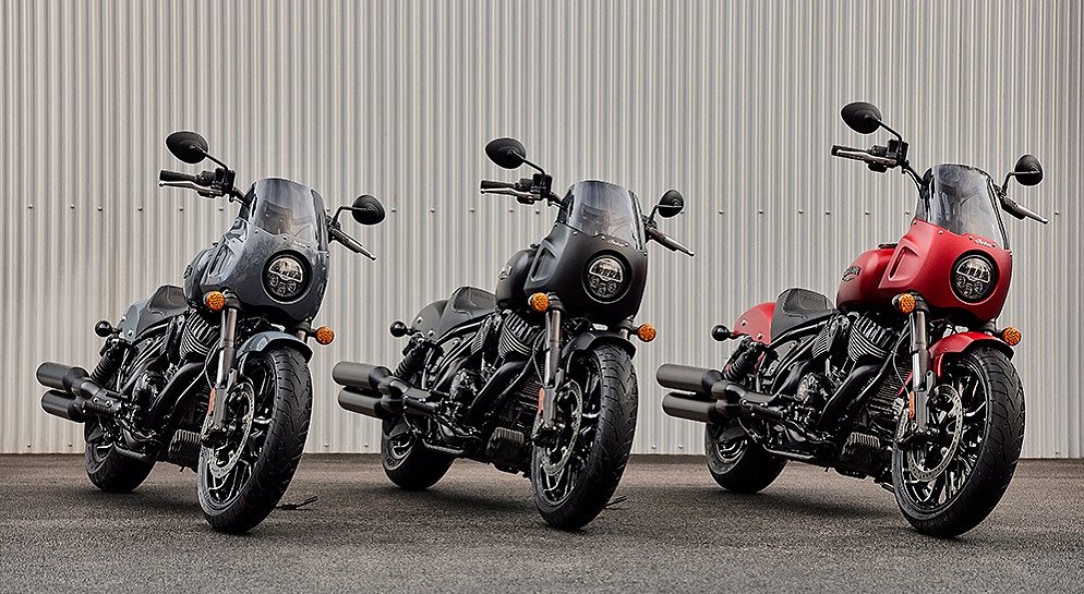 Indian Sport Chief in four colors