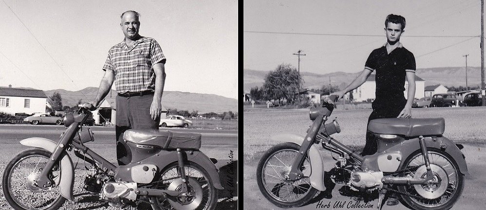 photos of customers with their bikes