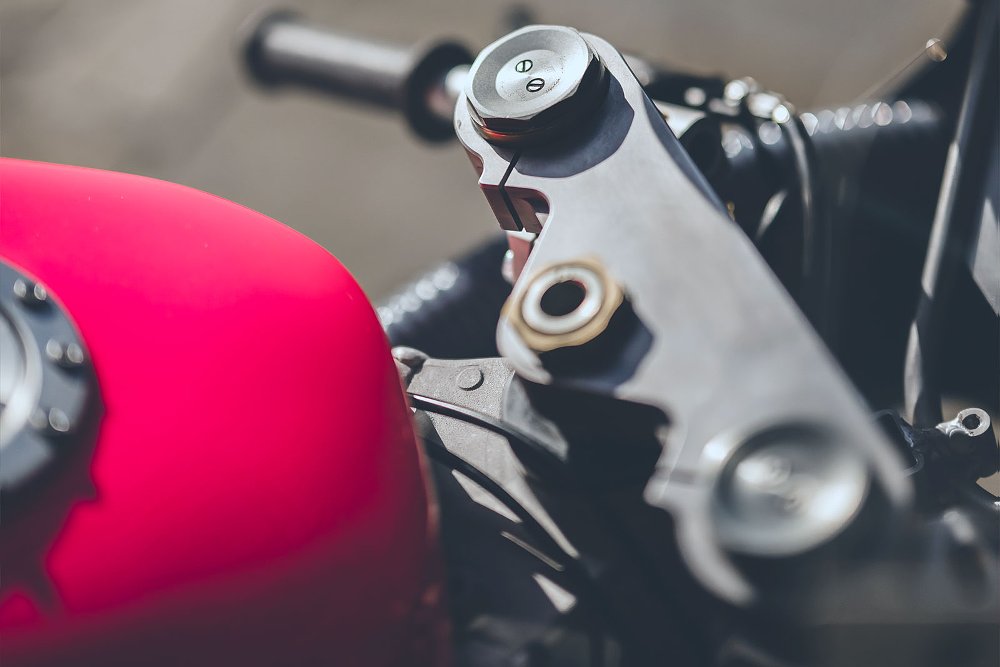 closeup detail of the SLABSHOT custom