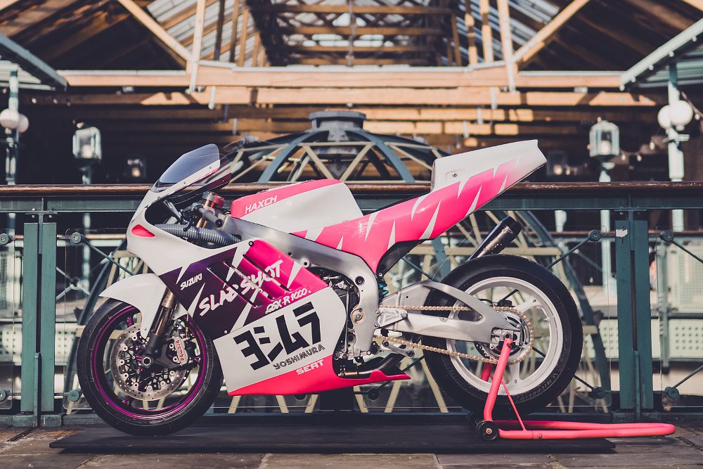 Side view of the SLABSHOT custom