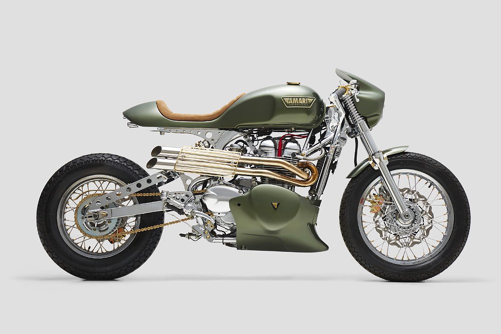 side view of the Dr. Banner custom motorcycle