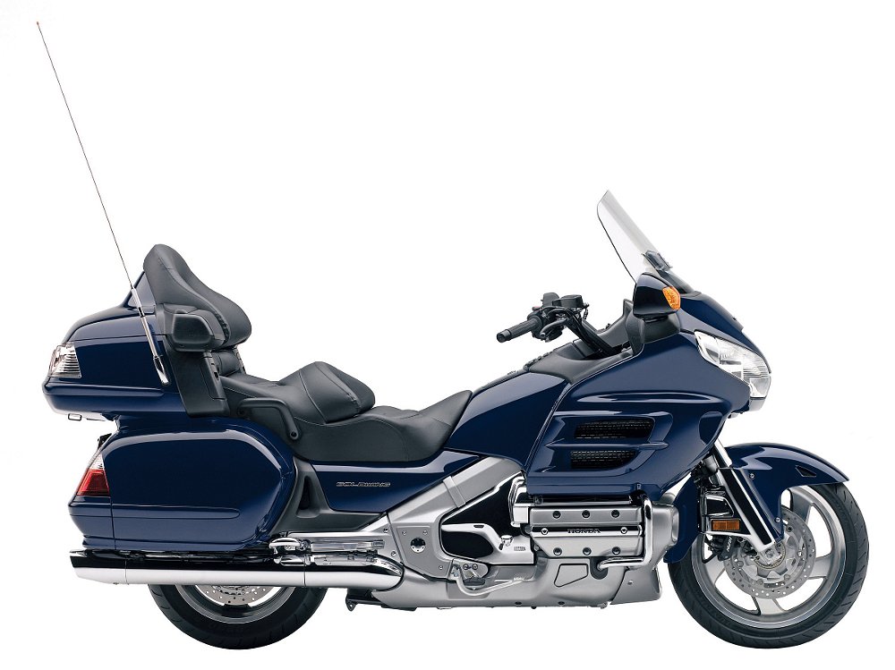 2009 Honda Gold Wing with ABS studio shot
