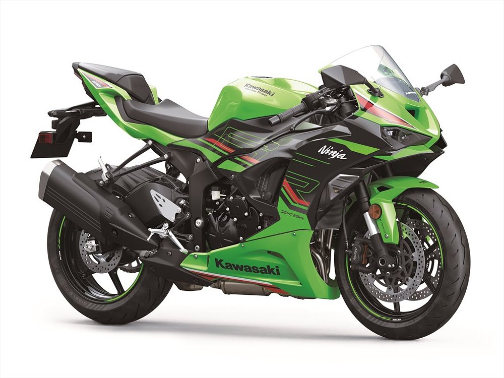 The 2024 Kawasaki Ninja ZX-6R leans into its race-lineage with the KRT Edition livery.
