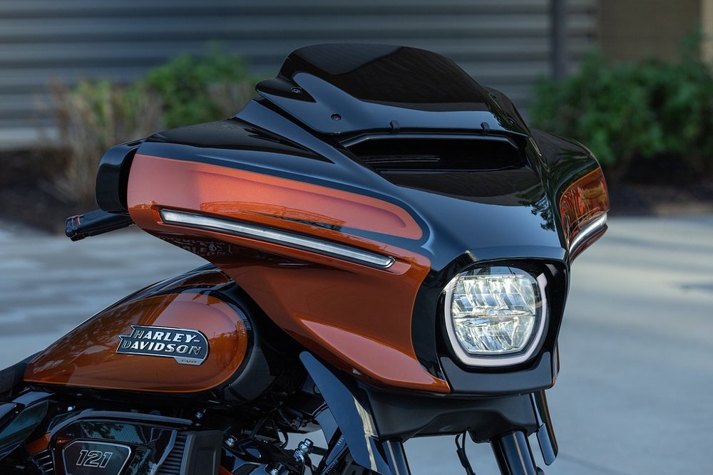 photo of the new batwing fairing