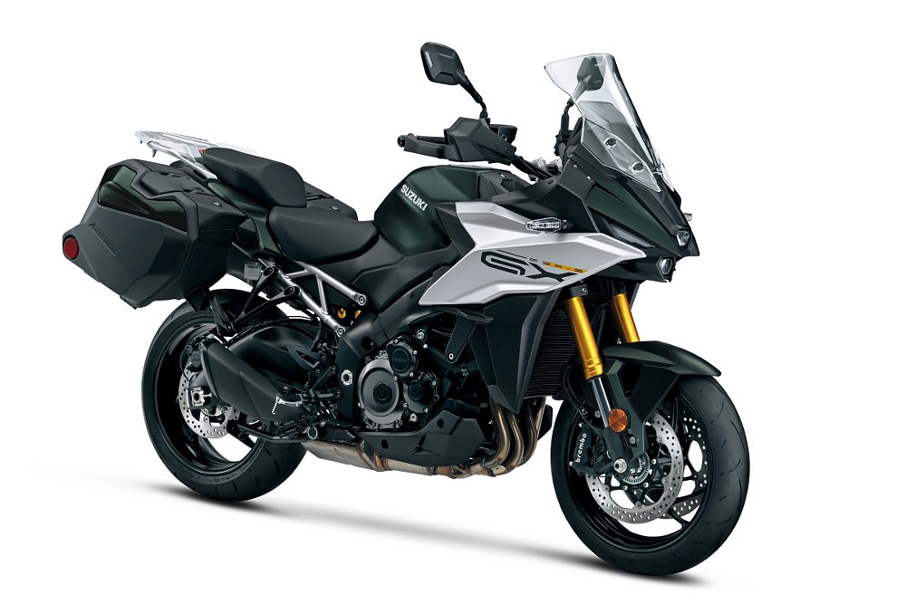 studio photo of the 2024 Suzuki GSX-S1000GX+