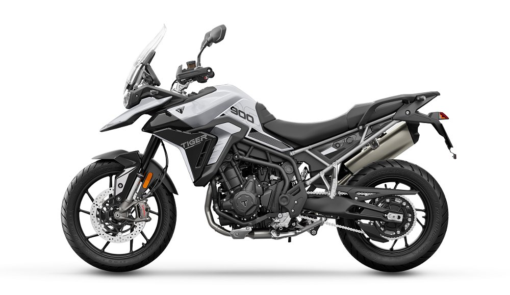 Tiger 900 GT Pro in Snowdonia white