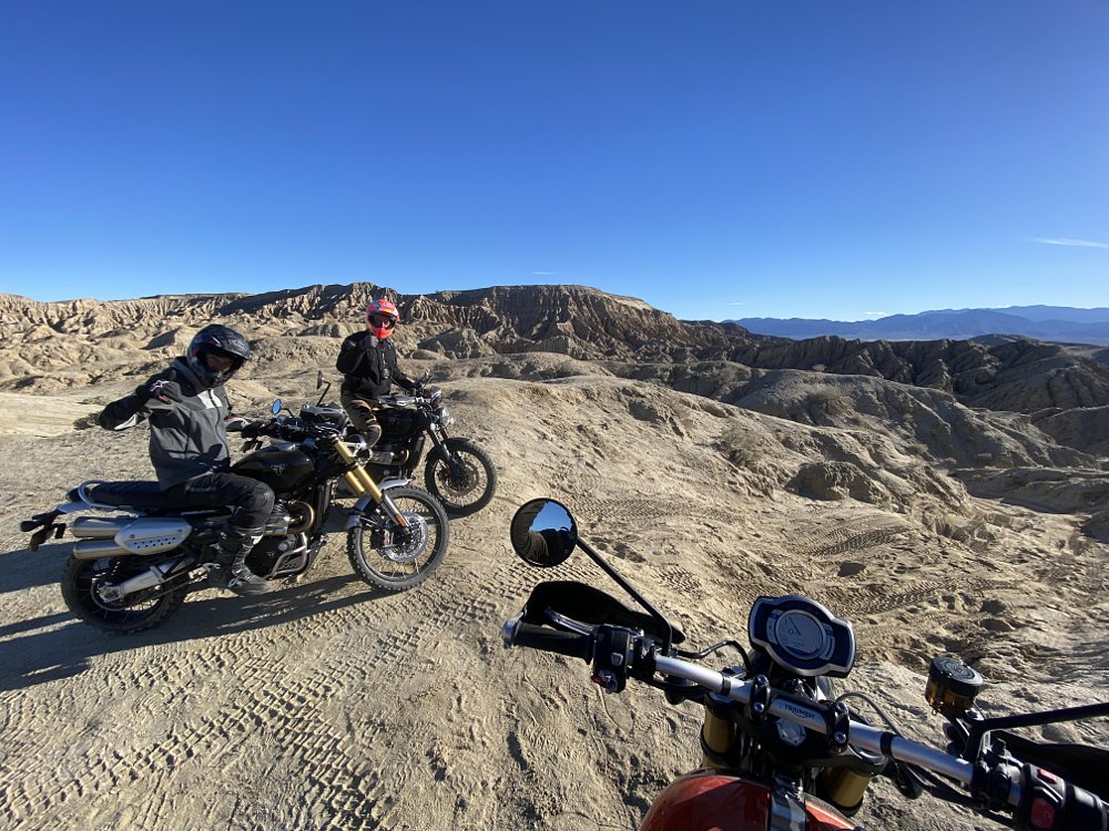 2024 Triumph Scrambler 1200 with Jeff Stanton and Kit Palmer