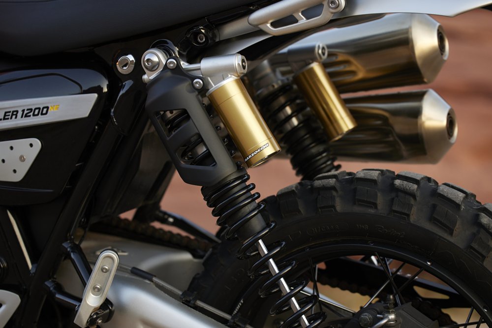 Scrambler 1200 XE suspension