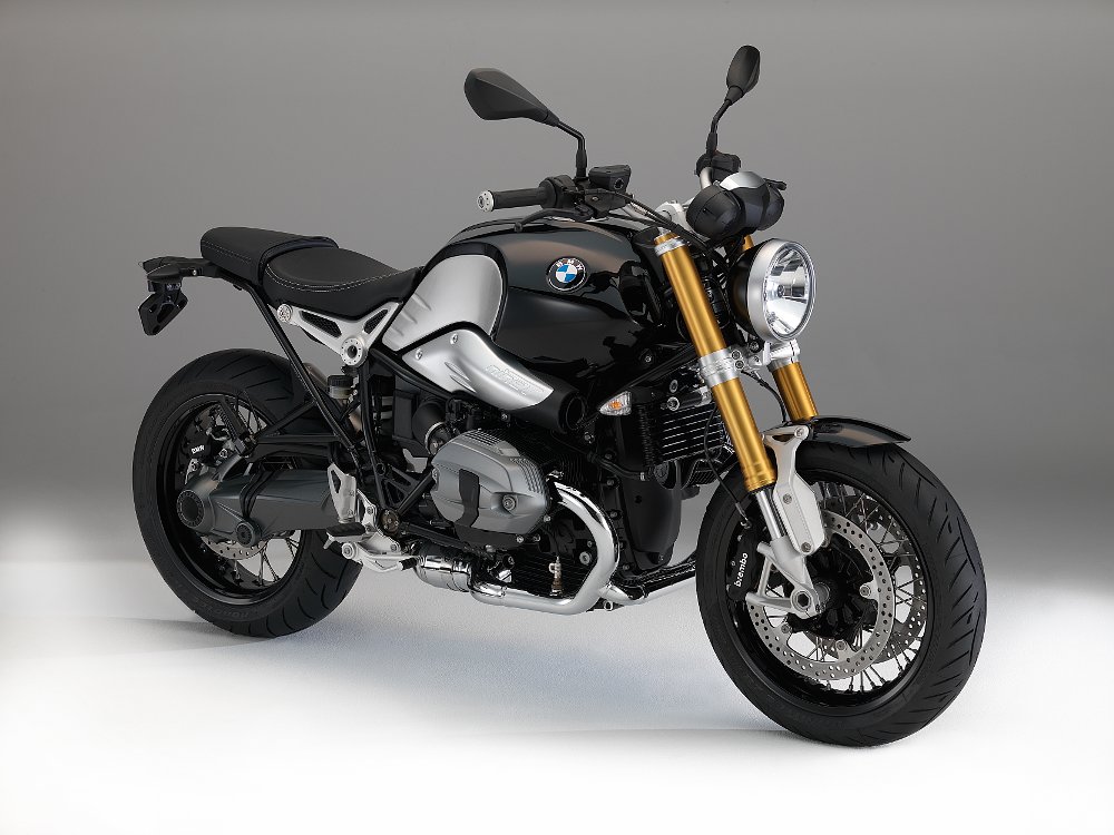 studio photo of BMW R nineT