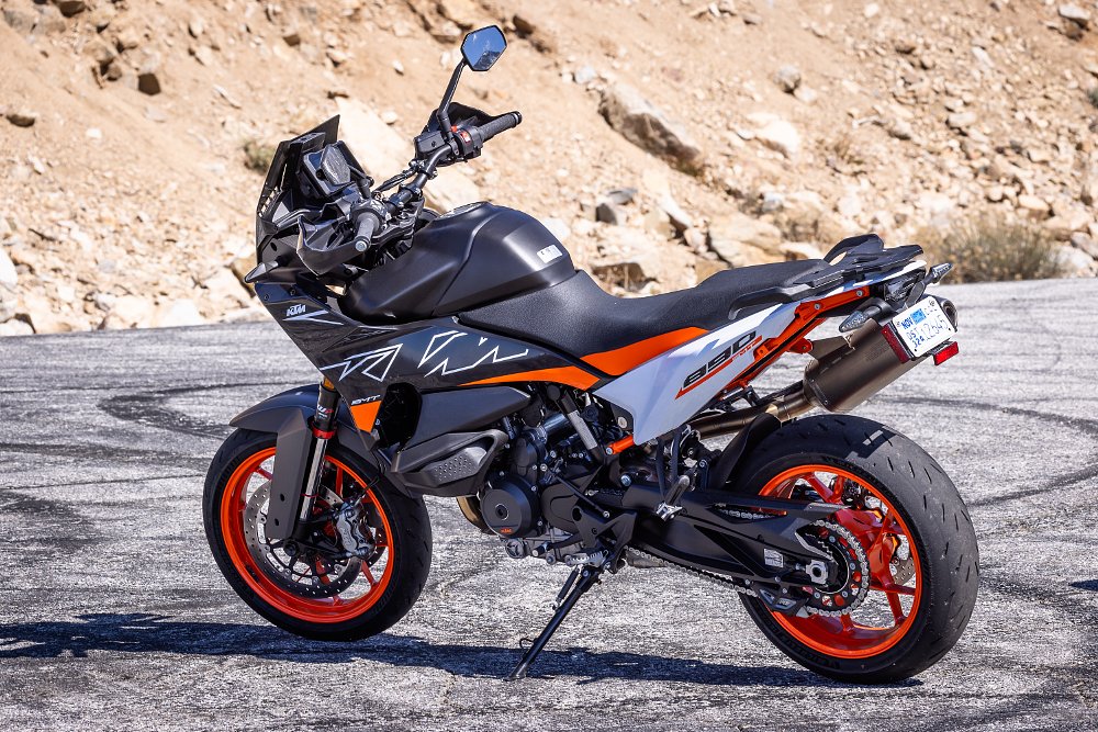 2024 KTM 890 SMT beauty left rear.