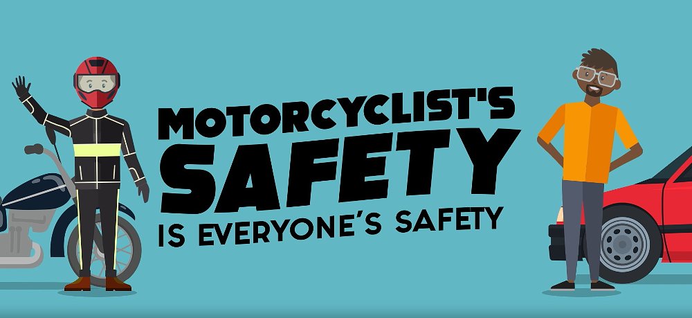NHTSA motorcycle awareness ad