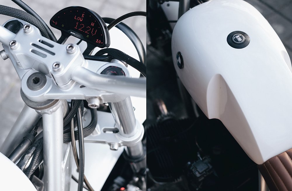 fuel tank and gauge detail shots