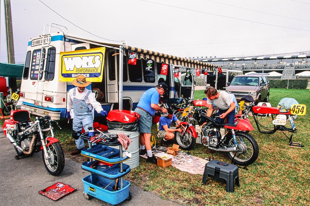 THR team at Daytona late 1990s photo by Brian J Nelson