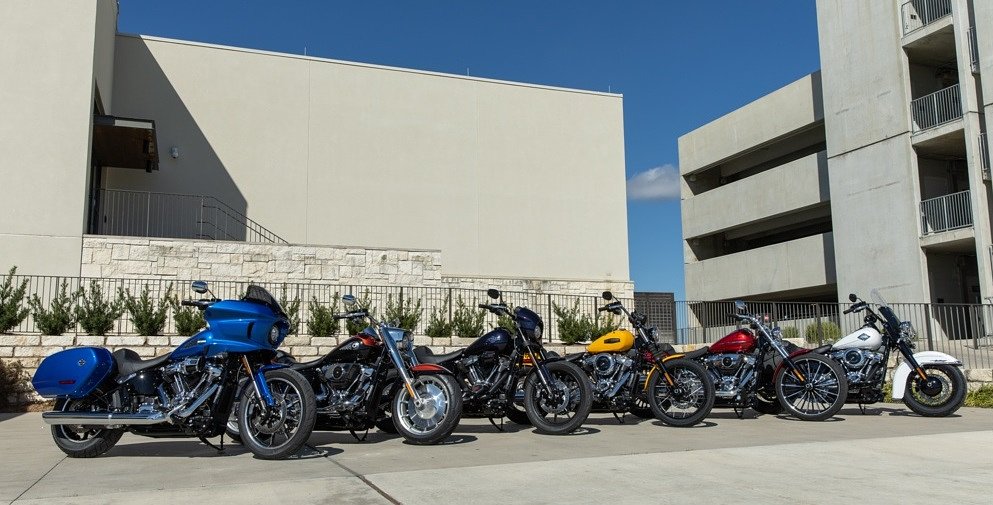 photo of all six bikes