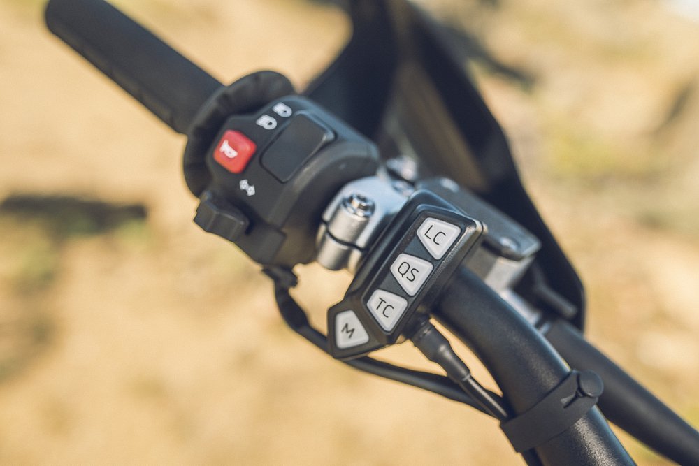 close view of left switchgear