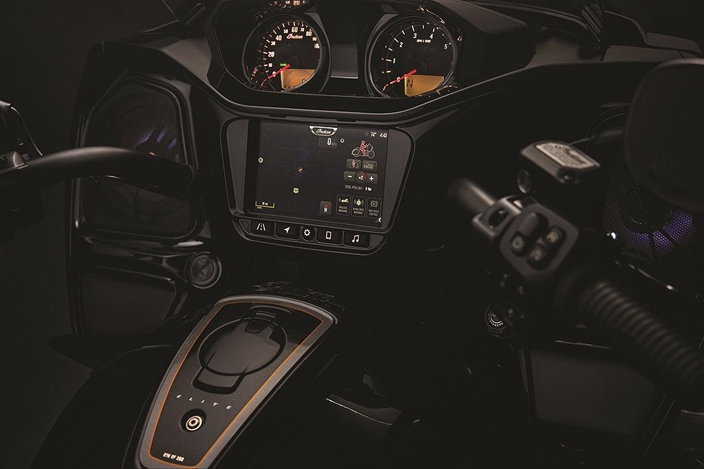 closeup studio photo of the digital display on the Elite models