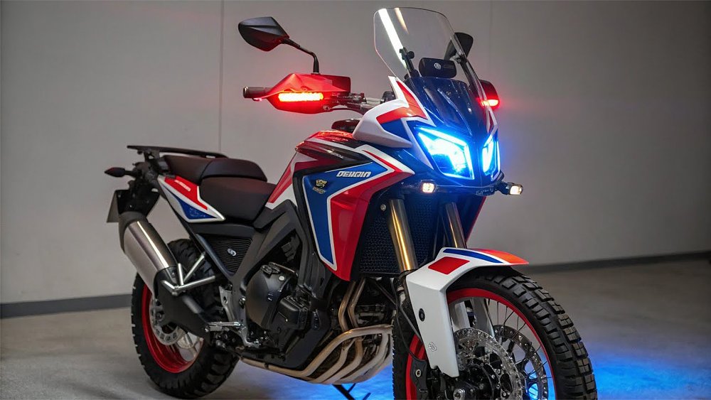 An AI-generated image of a Honda Africa Twin 650 concept.