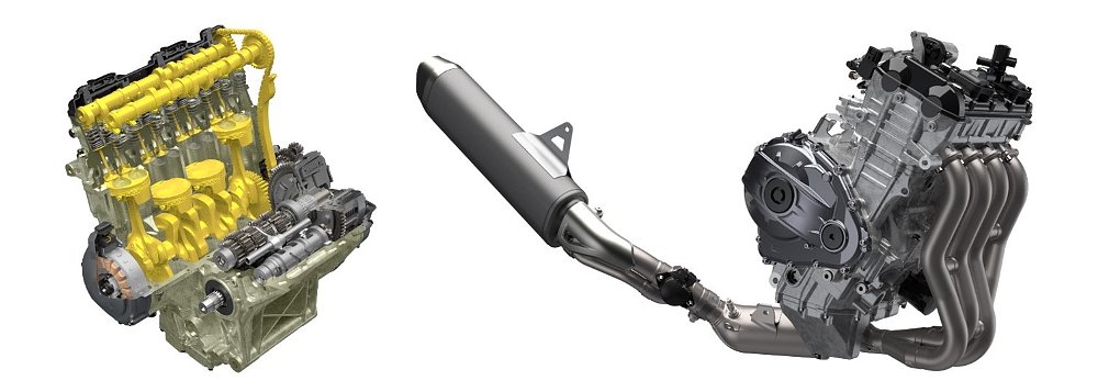 illustration of the engine and internal parts