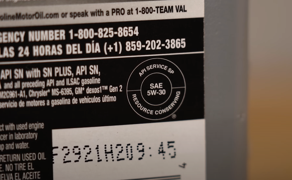 Resource Conserving designation on an API donut symbol