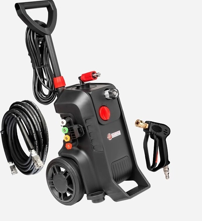 studio image of pressure washer
