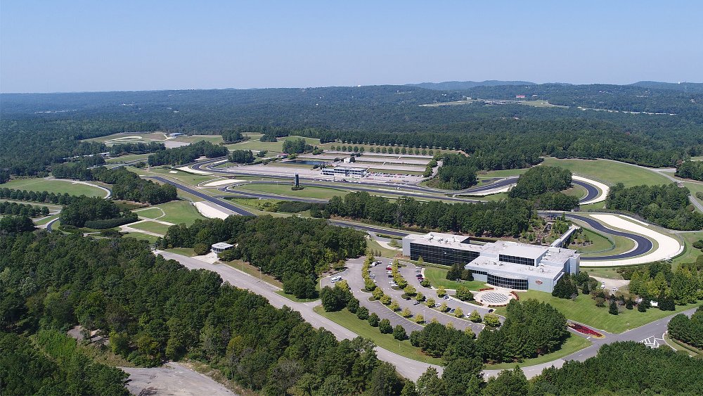 A bird's eye view of Alabama's Barber Motorsports Park.