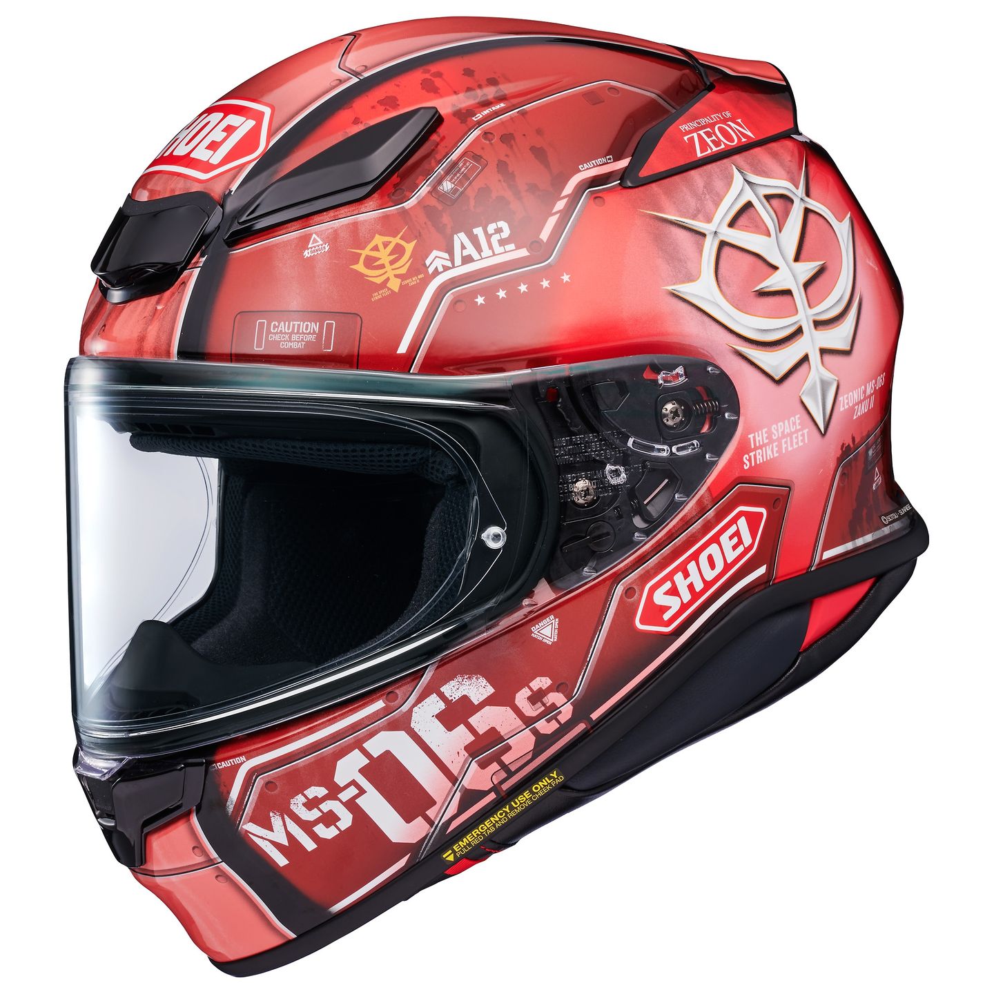 sejarah helmet shoei Shoei RF-1400 Char Zaku II Helmet